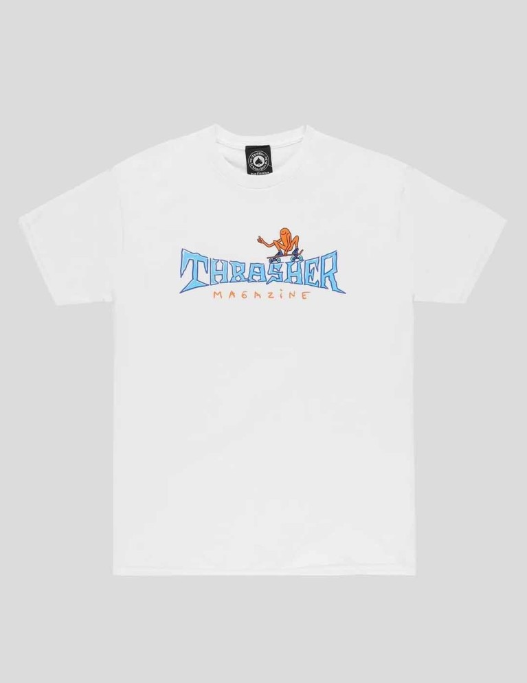 Camisa THRASHER gonz thumbs up tee white
